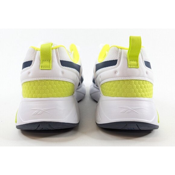 Reebok Hexalite Legacy – Men’s 11.5 White Black Solar Yellow Unisex Shoes- NEW main image 5